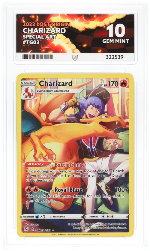 ACE 10 - Charizard - TG03/TG30 - Lost Origin - Pokemon