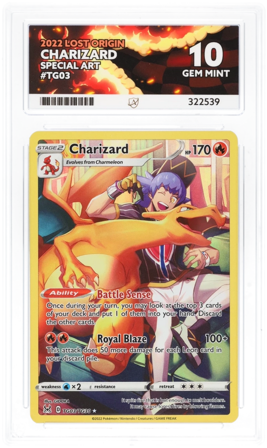 ACE 10 - Charizard - TG03/TG30 - Lost Origin - Pokemon