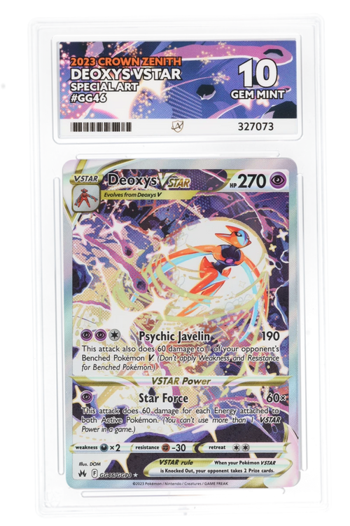 Deoxys VSTAR GG46 - Ace 10 - Crown Zenith