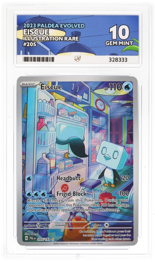 ACE 10 - Eiscue - 205/193 - Paldea Evolved - Pokemon