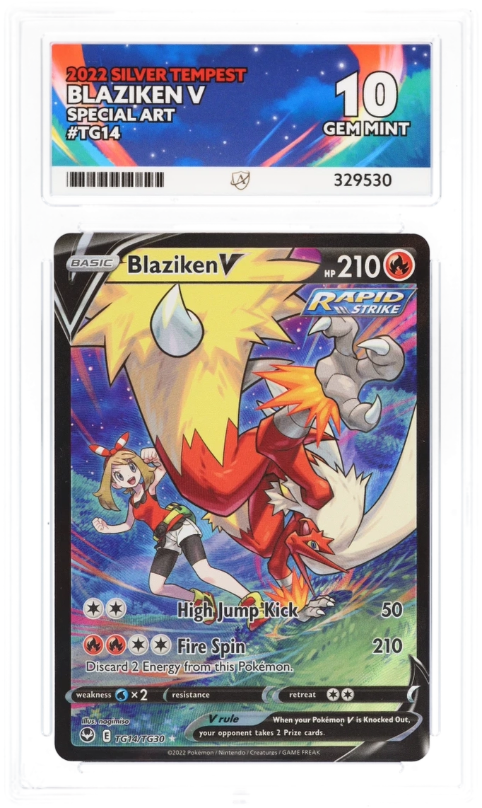 ACE 10 - Blaziken V - TG14/TG30 - Silver Tempest - Pokemon