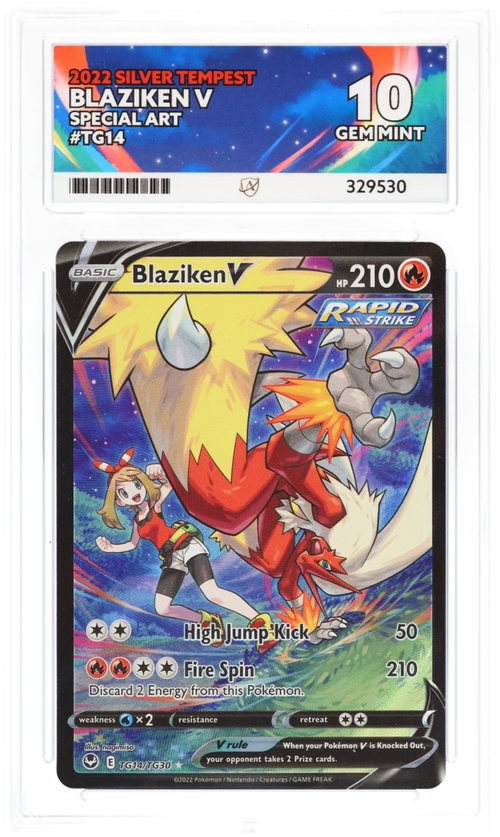 ACE 10 - Blaziken V - TG14/TG30 - Silver Tempest - Pokemon