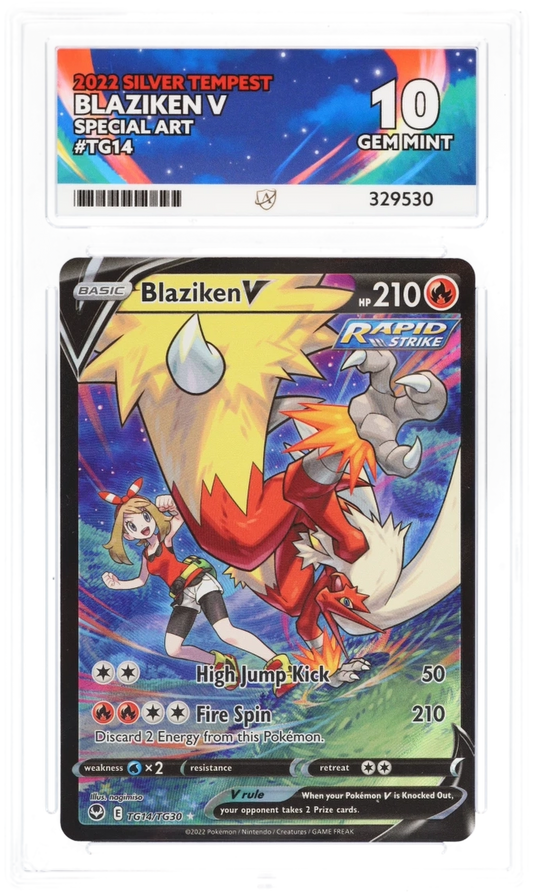 ACE 10 - Blaziken V - TG14/TG30 - Silver Tempest - Pokemon
