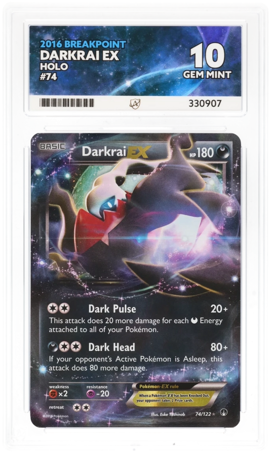 ACE 10 - Darkrai EX - 74/122 - BREAKpoint - Pokemon