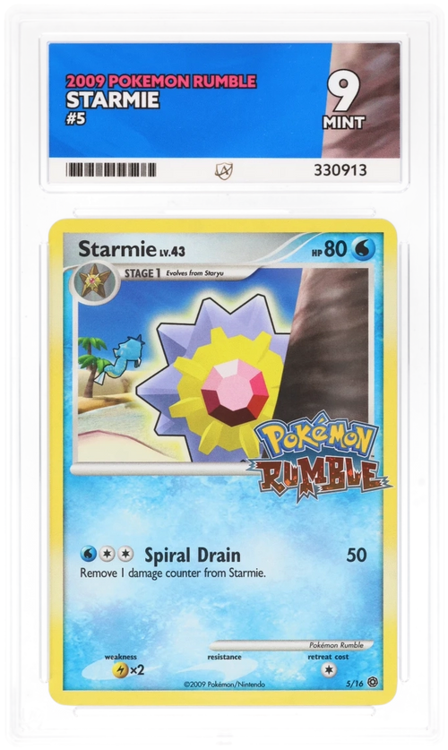 Starmie LV.43 5/16 - Ace 9 - Pokemon Rumble