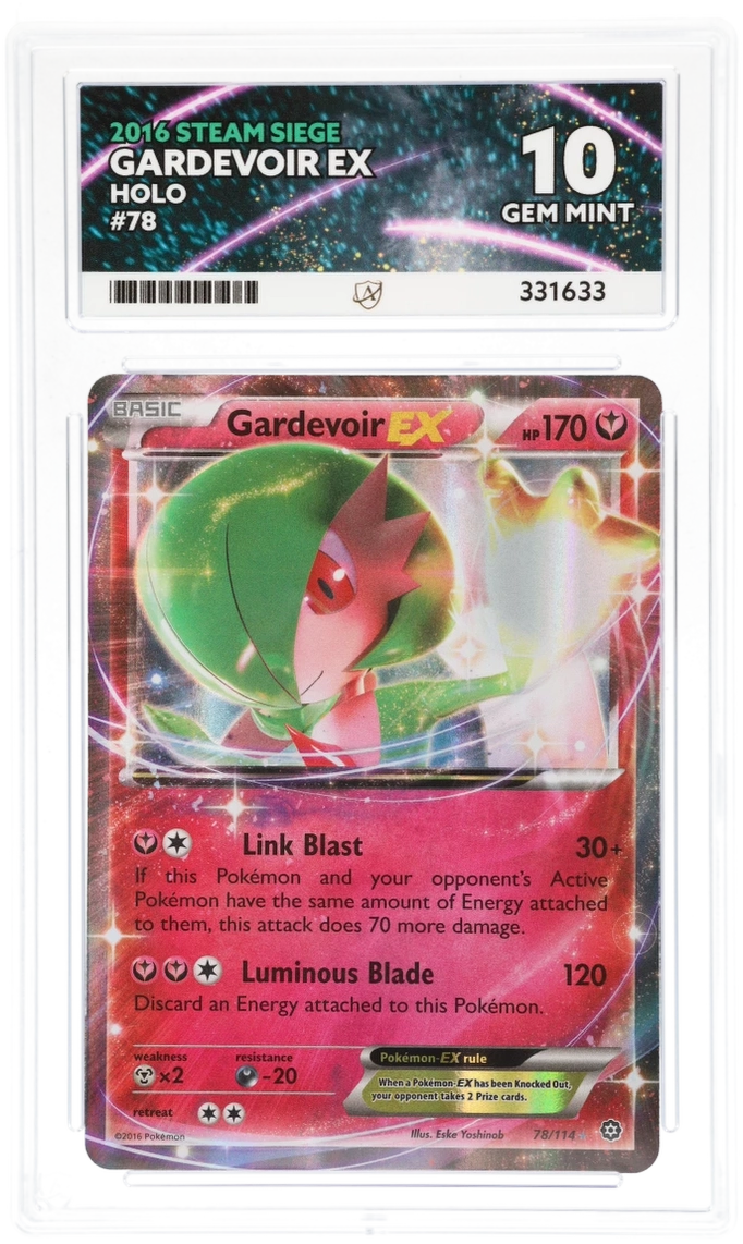 Gardevoir EX Holo 78/114 - Ace 10 - 2016 Steam Siege