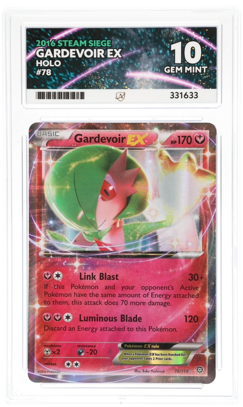 Gardevoir EX Holo 78/114 - Ace 10 - 2016 Steam Siege