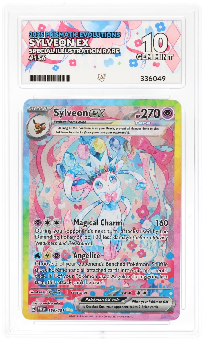 Sylveon EX SIR 156 - Ace 10 - Prismatic Evolutions