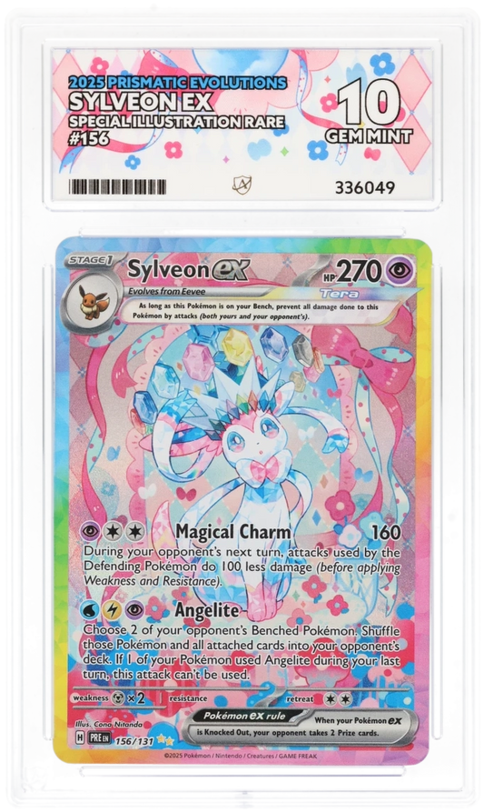 Sylveon EX SIR 156 - Ace 10 - Prismatic Evolutions