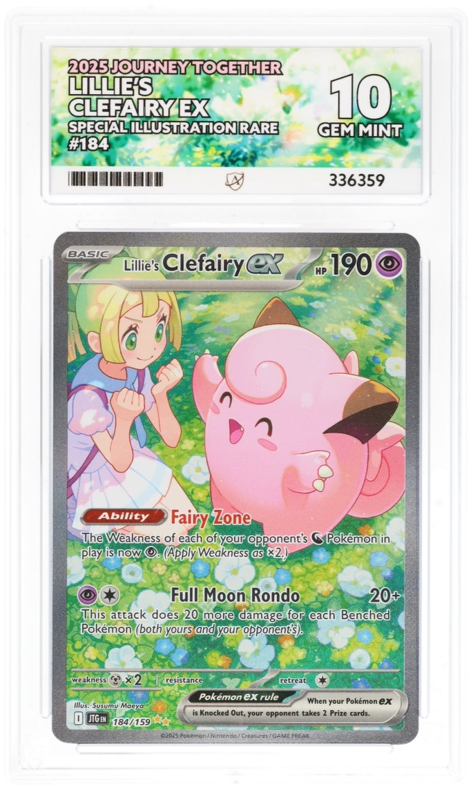 Lillie's Clefairy ex 184/159 - Ace 10 - Journey Together