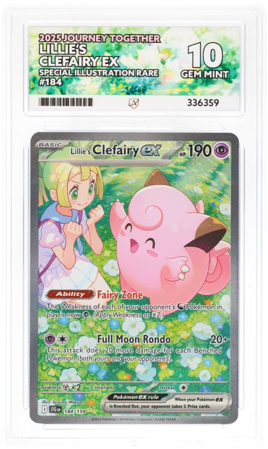 Lillie's Clefairy ex 184/159 - Ace 10 - Journey Together