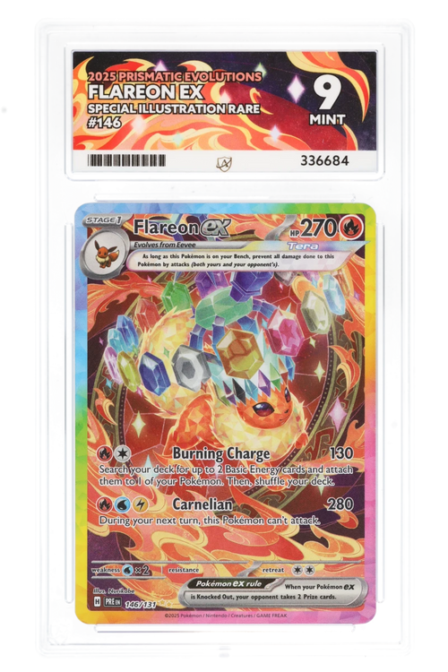 Flareon ex 146/131 - Ace 9 - Prismatic Evolutions