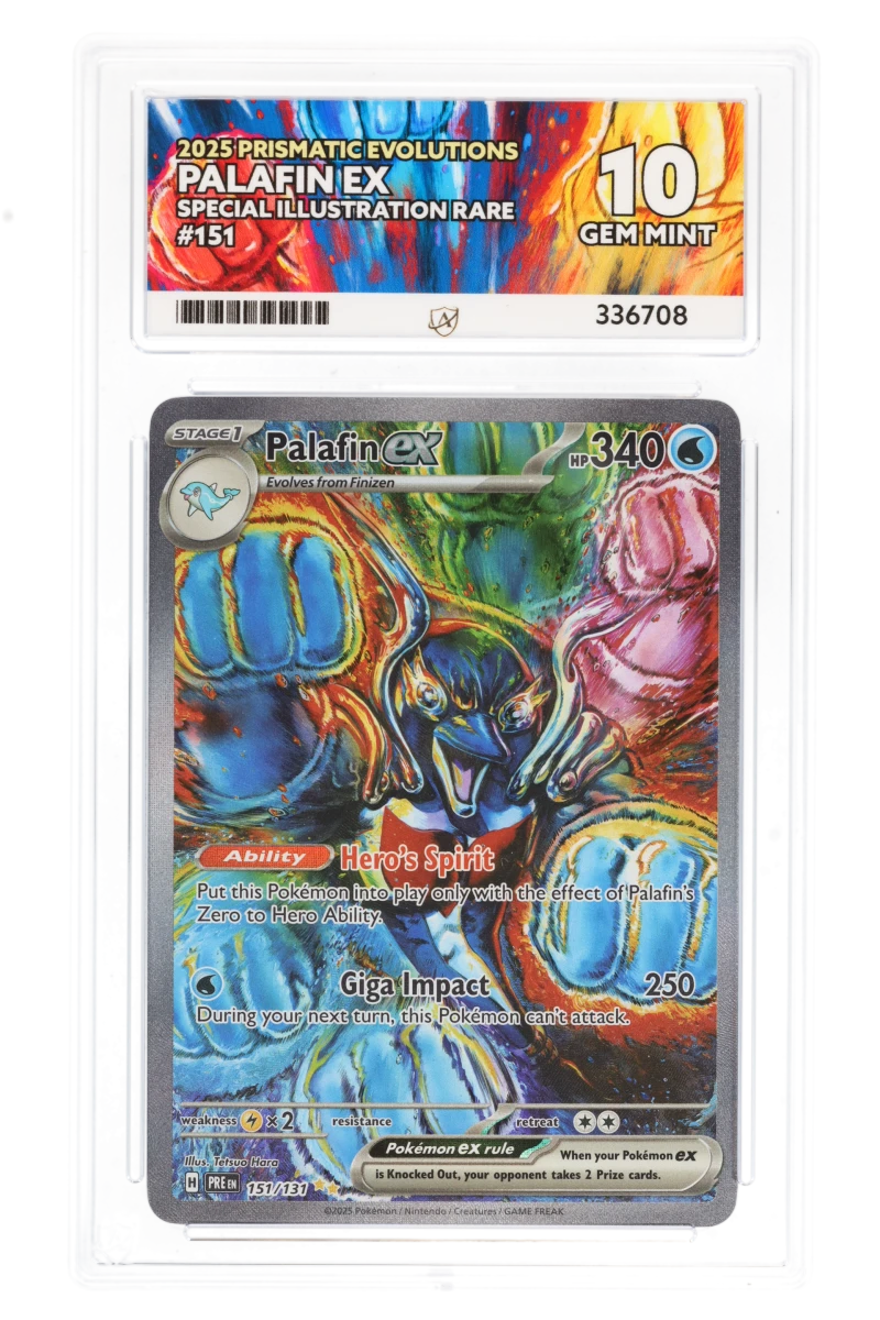 Palafin ex 151/131 - Ace 10 - Prismatic Evolutions
