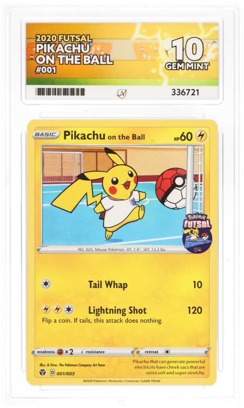 Pikachu On The Ball - Ace 10 - 2020 Futsal