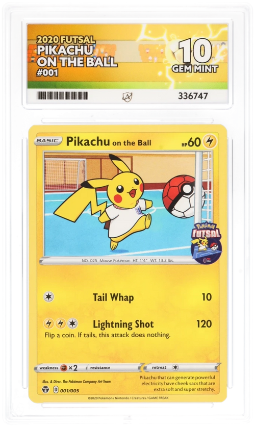 Pikachu On The Ball - Ace 10 - 2020 Futsal