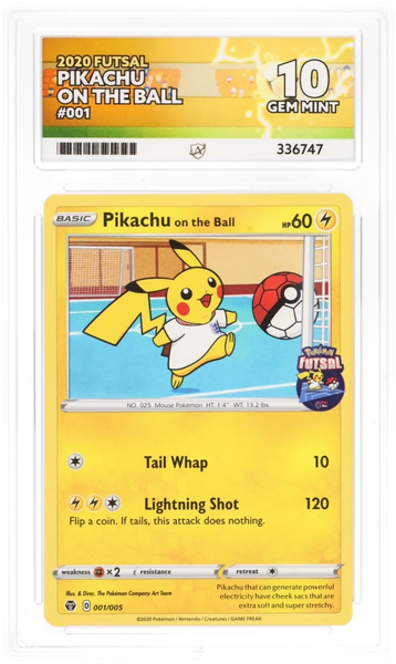 Pikachu On The Ball - Ace 10 - 2020 Futsal – PokeRand
