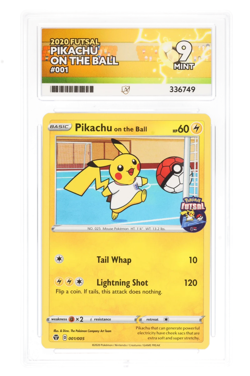Pikachu On The Ball 001 - Ace 9 - 2020 Futsal Promo