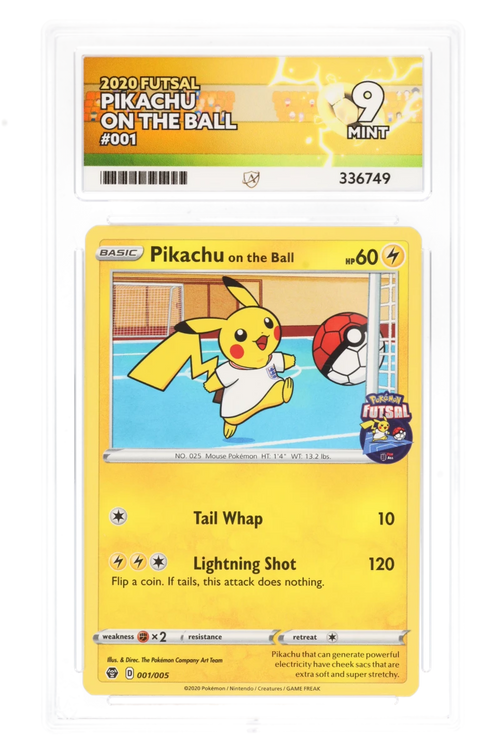 Pikachu On The Ball 001 - Ace 9 - 2020 Futsal Promo