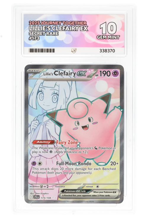 Lillie's Clefairy ex 173/159 - Ace 10 - Journey Together