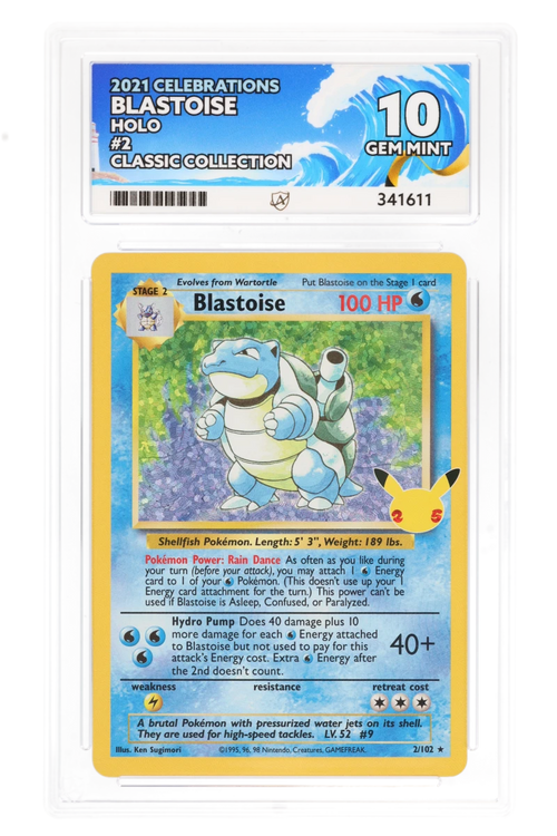 Blastoise 2/102 - Ace 10 - Celebrations