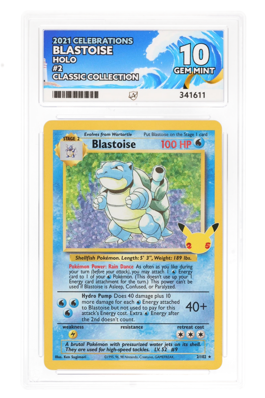 Blastoise 2/102 - Ace 10 - Celebrations