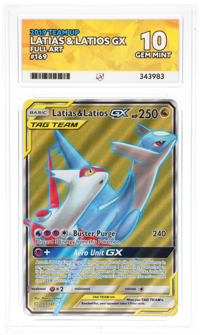 ACE 10 - Latias & Latios GX - 169/181 - Team Up - Pokemon