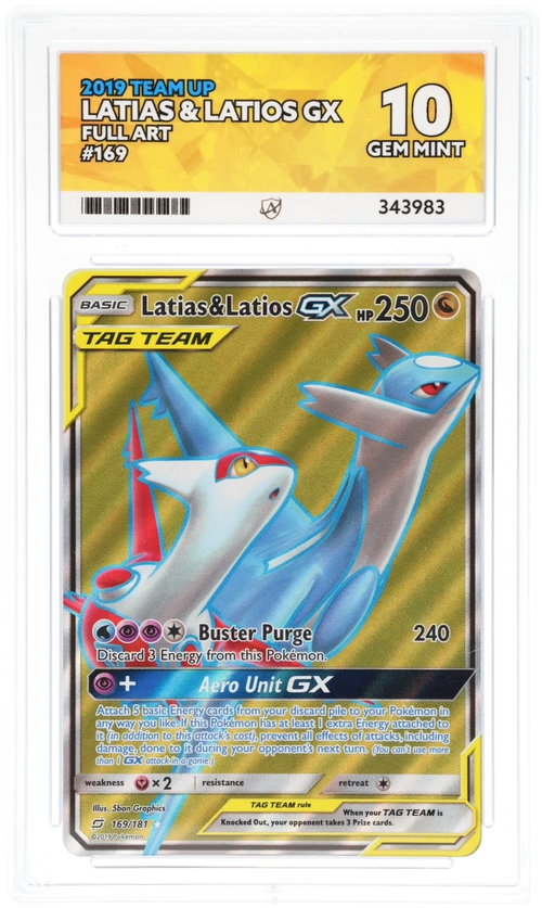 ACE 10 - Latias & Latios GX - 169/181 - Team Up - Pokemon