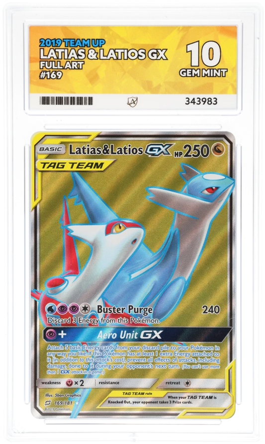 ACE 10 - Latias & Latios GX - 169/181 - Team Up - Pokemon