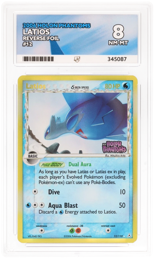 Latios Reverse Foil 12/110 - Ace 8 - 2006 Holon Phantoms