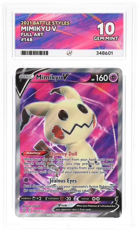 ACE 10 - Mimikyu V - 148/163 - Battle Styles - Pokemon