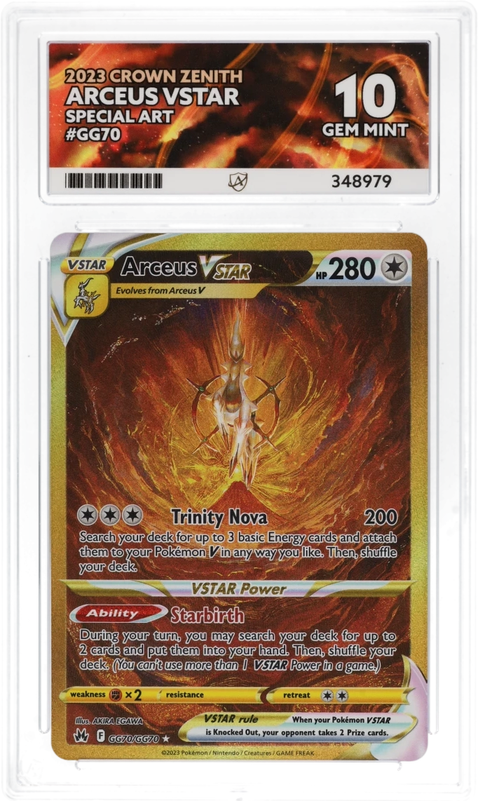 Arceus VSTAR GG70 - Ace 10 - Crown Zenith