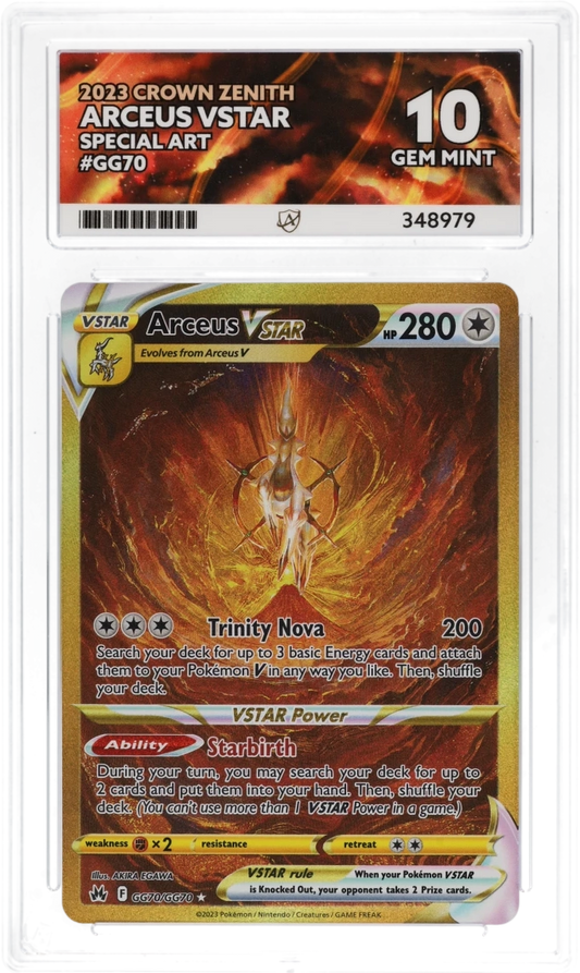 Arceus VSTAR GG70 - Ace 10 - Crown Zenith
