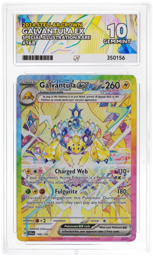 ACE 10 - Galvantula ex - 168/142 - Stellar Crown - Pokemon