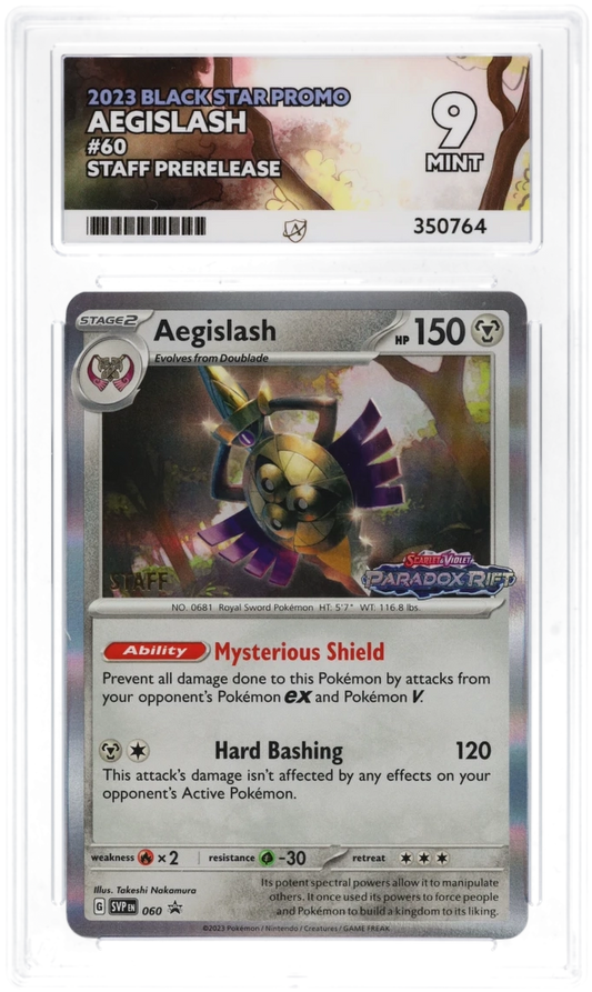 Aegislash Staff Pre Release - Ace 9 - Promo
