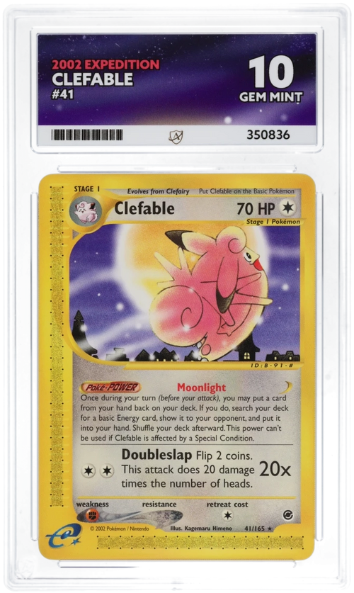 Clefable 41/165 - Ace 10 - 2002 Expedition