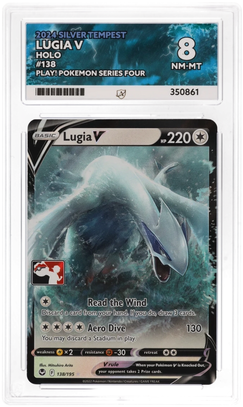Lugia V 138/195 Play! Series Four - Ace 8 - Silver Tempest