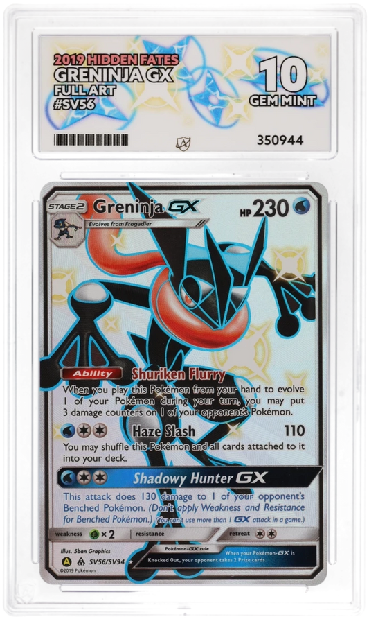 Greninja GX SV56 - Ace 10 - Hidden Fates