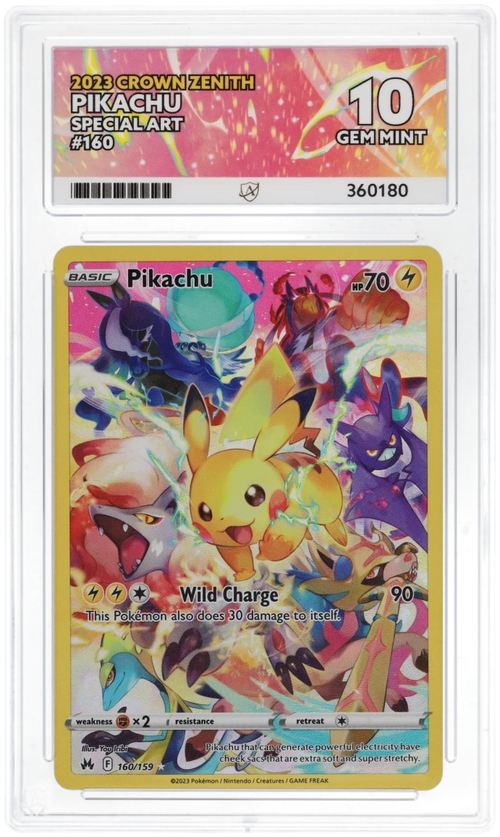 Pikachu 160/159 - Ace 10 - Crown Zenith