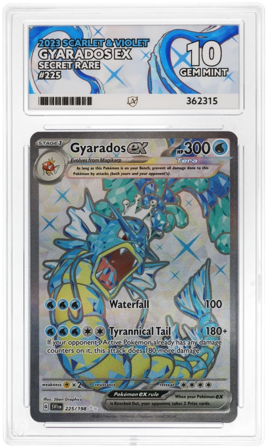 Gyarados EX Secret Rare - Ace 10 - S&V Base