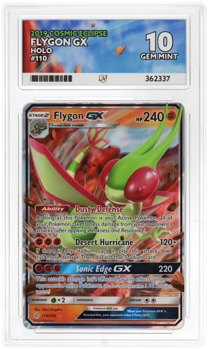 ACE 10 - Flygon GX - 110/236 - Cosmic Eclipse - Pokemon