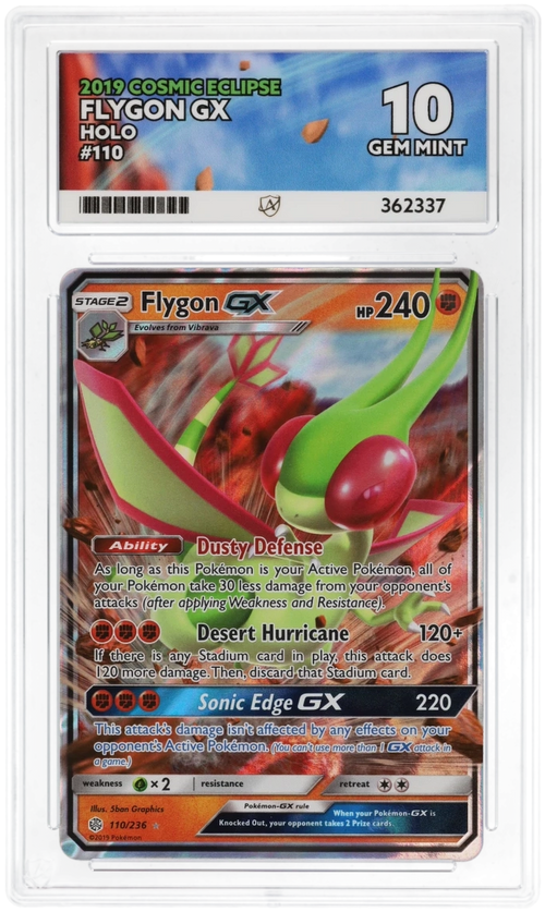 ACE 10 - Flygon GX - 110/236 - Cosmic Eclipse - Pokemon
