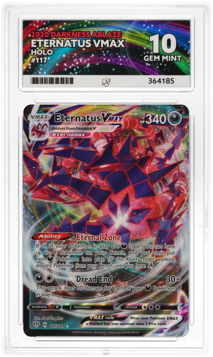 ACE 10 - Eternatus VMAX - 117/189 - Darkness Ablaze - Pokemon