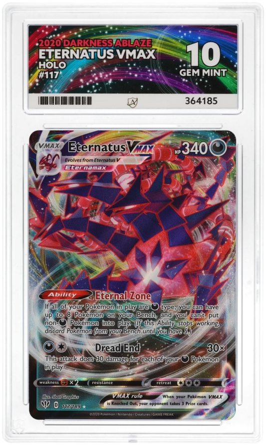 ACE 10 - Eternatus VMAX - 117/189 - Darkness Ablaze - Pokemon