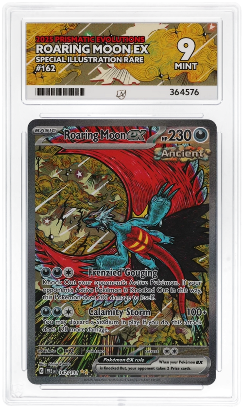 Roaring Moon EX SIR 162/131 - Ace 9 - Prismatic Evolutions