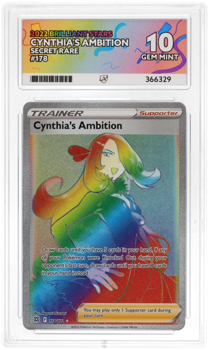 Cynthia's Ambition 178/172 - Ace 10 - Brilliant Stars