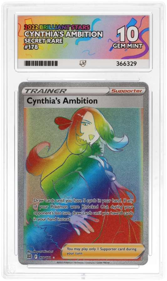 Cynthia's Ambition 178/172 - Ace 10 - Brilliant Stars