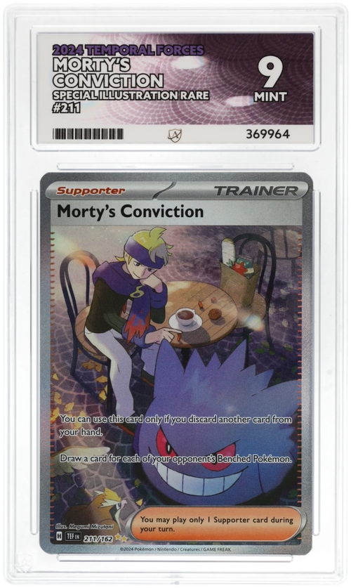 Morty's Conviction 211/162 - Ace 9 - Temporal Forces