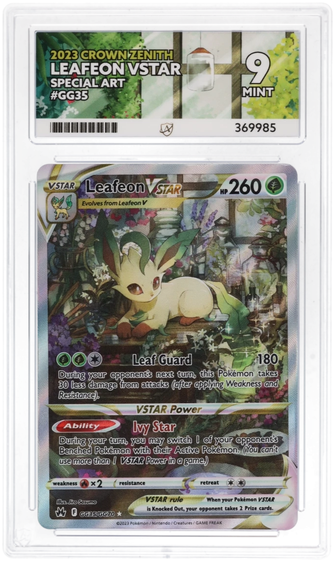 Leafeon VSTAR GG35/GG70 - Ace 9 - Crown Zenith