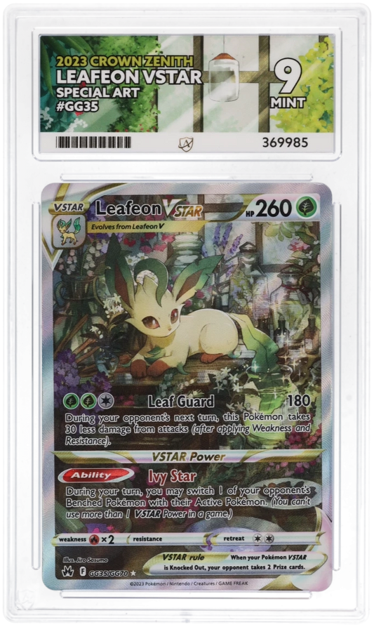Leafeon VSTAR GG35/GG70 - Ace 9 - Crown Zenith