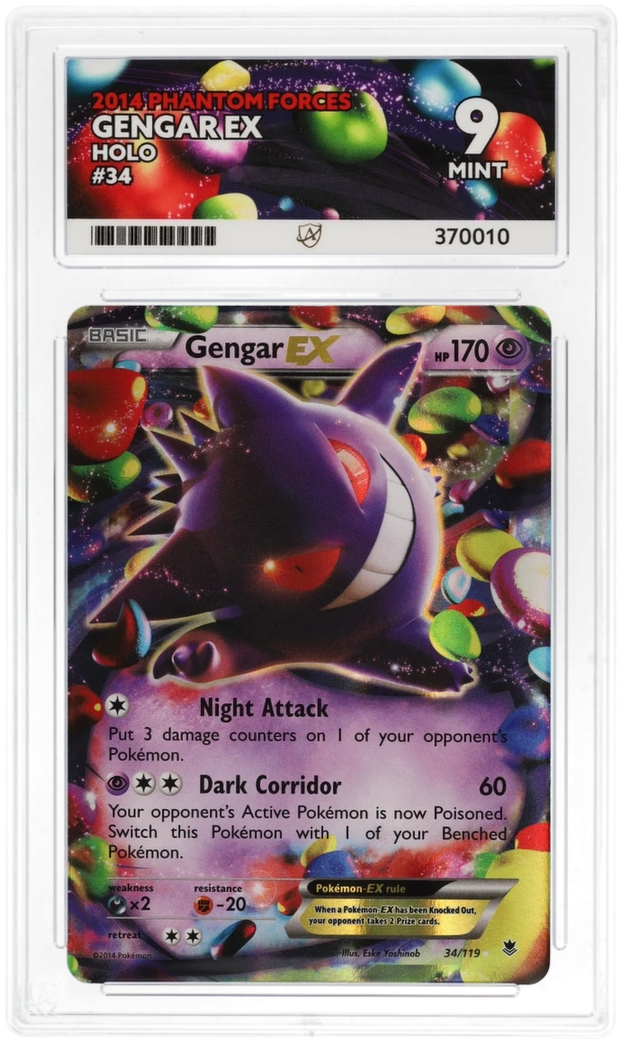 Gengar EX Holo - Ace 9 - Phantom Forces